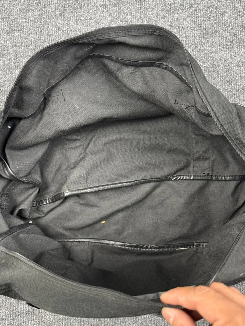 Unisex Honda Gold Wing Black Canvas Travel Duffel Bag